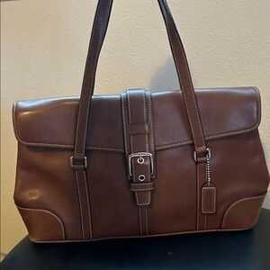 Vintage COACH Hamptons Satchel.
